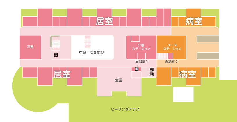 公設宮代福祉医療センター 六花 ２階